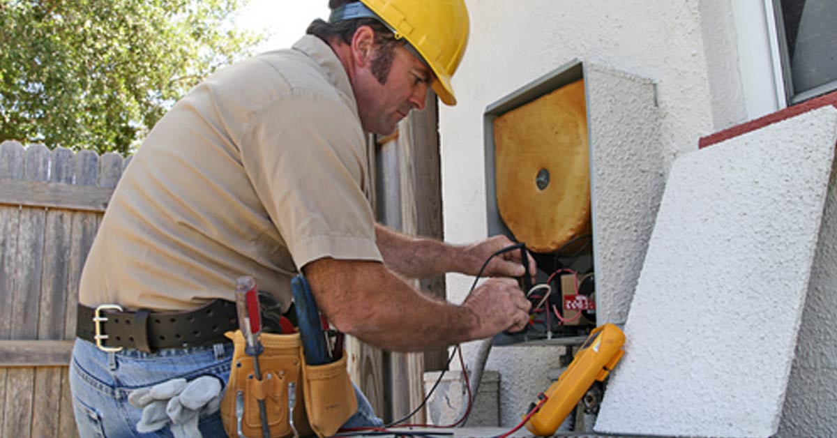 Technician Working